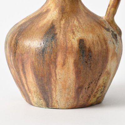 Handmade Ceramic Vase by Edgard Aubry, 1930s-IXK-1421633