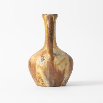 Handmade Ceramic Vase by Edgard Aubry, 1930s-IXK-1421633