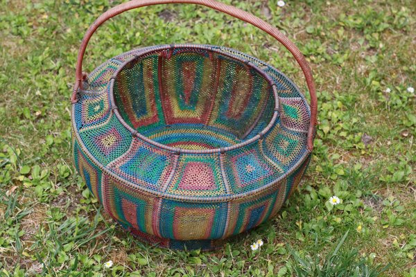 Handmade Colorful Wire Basket-EXJ-1334925