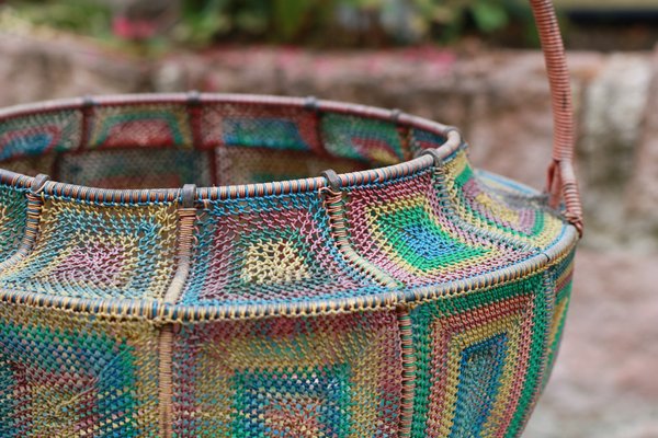 Handmade Colorful Wire Basket-EXJ-1334925