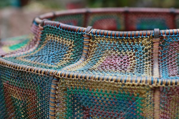 Handmade Colorful Wire Basket-EXJ-1334925