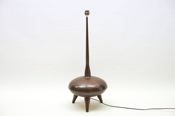 Handmade Copper Floor Lamp, South Africa-KQB-991782