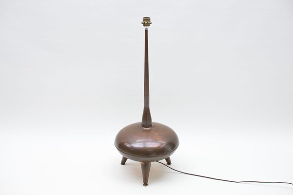 Handmade Copper Floor Lamp, South Africa-KQB-991782