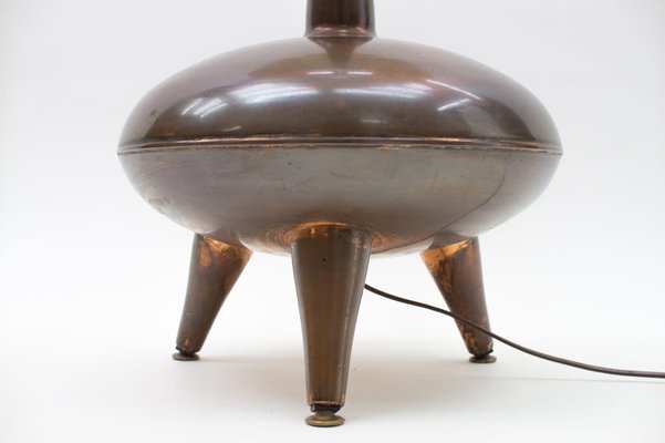 Handmade Copper Floor Lamp, South Africa-KQB-991782