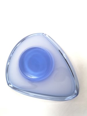 Handmade Coquille Glass Vide-Poche from Flygsfors, Sweden, 1958-UWE-998126