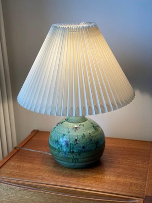 Handmade Danish Ceramic Table Lamp, 1960s-WSA-981297