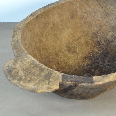 Handmade Hungarian Wooden Dough Bowl, Early 1900s-IW-841628