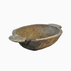 Handmade Hungarian Wooden Dough Bowl, Early 1900s-IW-841628