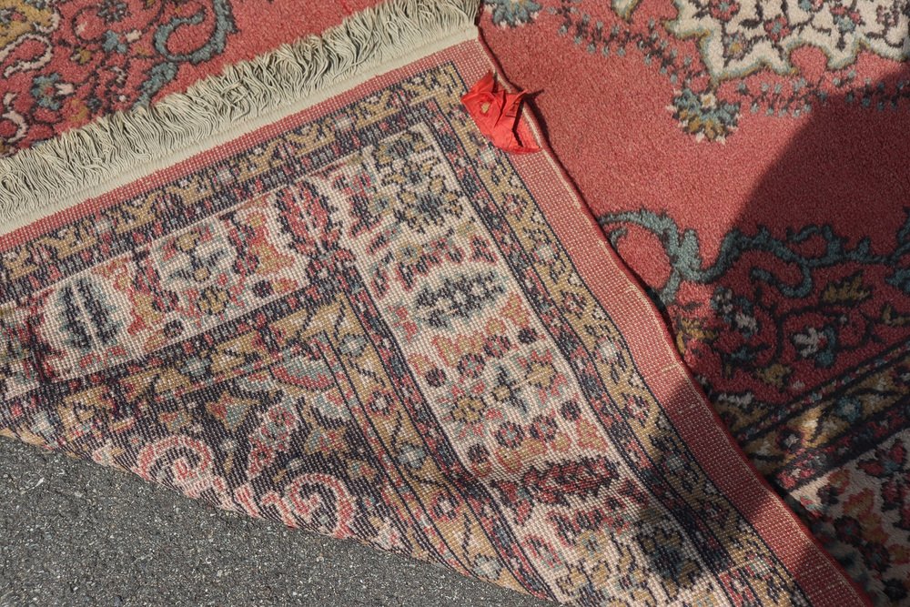 Handmade Italian Kashmir Rug, 1980s