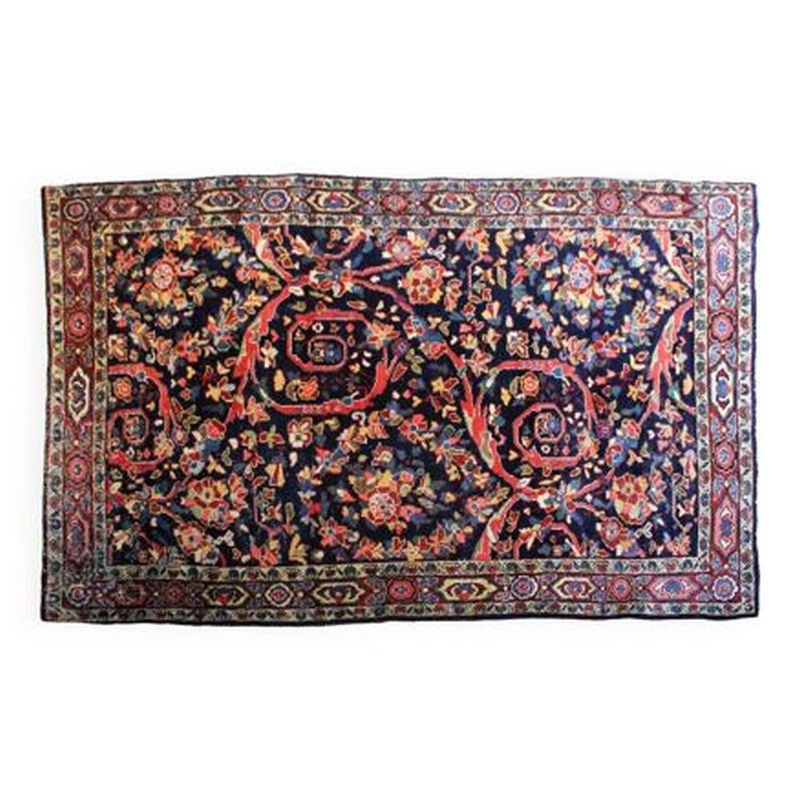 Handmade Middle Eastern Mahal Rug