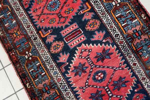 Handmade Middle Eastern Style Hamadan Runner, 1920s-JZV-1752412