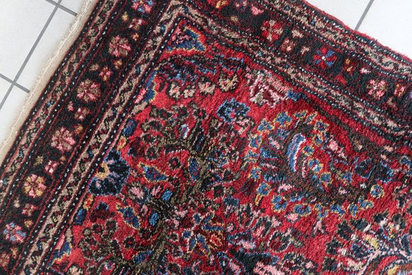 Handmade Middle Eastern Style Sarouk Runner, 1930s-JZV-1752414