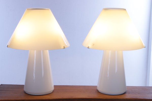 Handmade Murano Table Lamps by Gianni Seguso, 1970s, Set of 2-EZZ-1050227