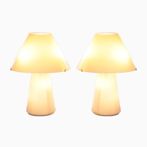 Handmade Murano Table Lamps by Gianni Seguso, 1970s, Set of 2-EZZ-1050227