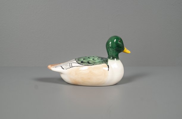 Handmade Porcelain Duck from Manufactory Weiss, Brazil-VLO-1173596