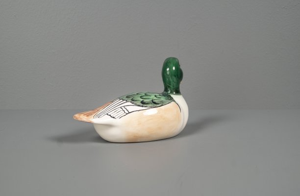 Handmade Porcelain Duck from Manufactory Weiss, Brazil-VLO-1173596