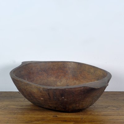 Handmade Wooden Dough Bowl, 1900s-IW-1822777