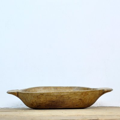 Handmade Wooden Dough Bowl, 1900s-IW-1279663