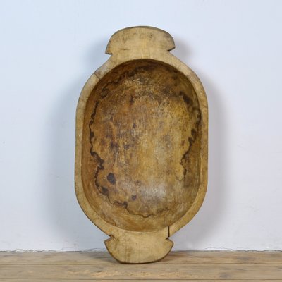 Handmade Wooden Dough Bowl, 1900s-IW-1279663