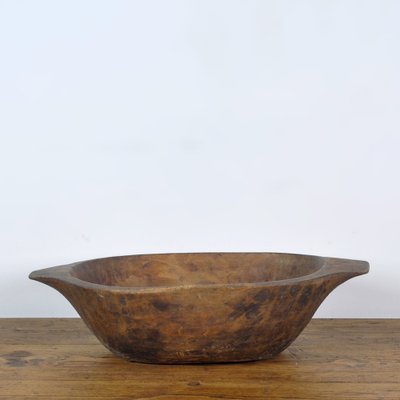 Handmade Wooden Dough Bowl, 1900s-IW-1822777