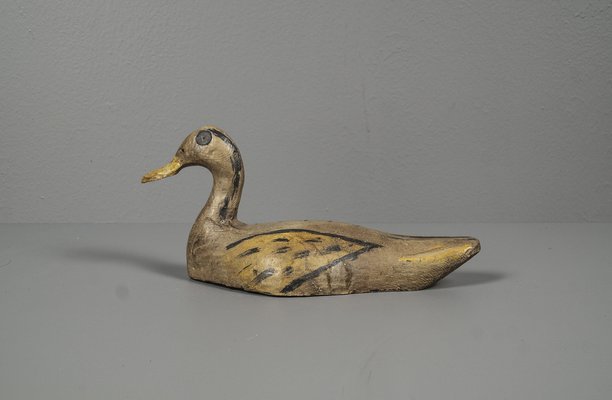 Handmade Wooden Duck-VLO-1162476