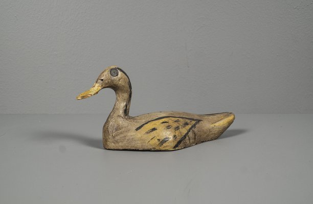 Handmade Wooden Duck-VLO-1162476