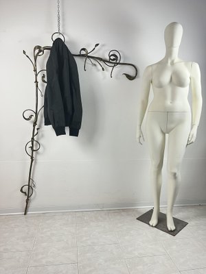 Handmade Wrought Iron Hanger, Italy, 1990s-YST-1704742