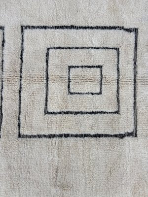 Handwoven Geometric Wool Rug-QJU-2033240