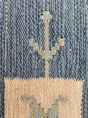 Handwoven Woollen Tapestry by Éva Pretty Németh, Hungary, 1970s-YMM-1106470