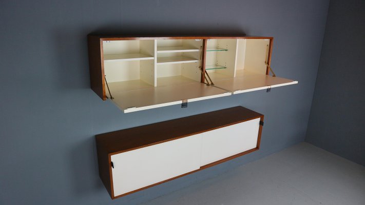 Hanging Cabinets Model 121 + 123 W-1 by Florence Knoll for Knoll, 1947, Set of 2-DT-2026215