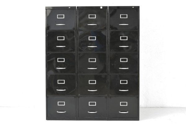 Hanging File Cabinet in Steel from Mauser Werke Waldeck, Germany, 1960s-LOB-1255439