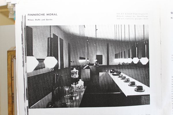 Hanging Lamp by Tapio Wirkkala for Idman, 1960-ZWH-904676