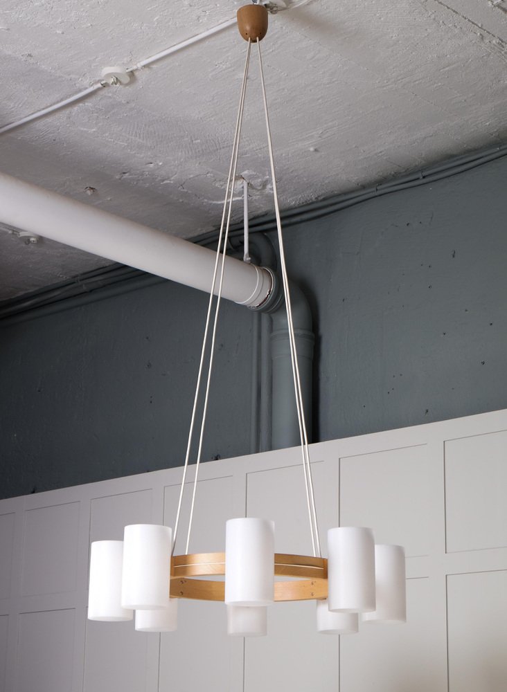 Hanging Lamp by Uno & Östen Kristiansson for Luxus, 1960s