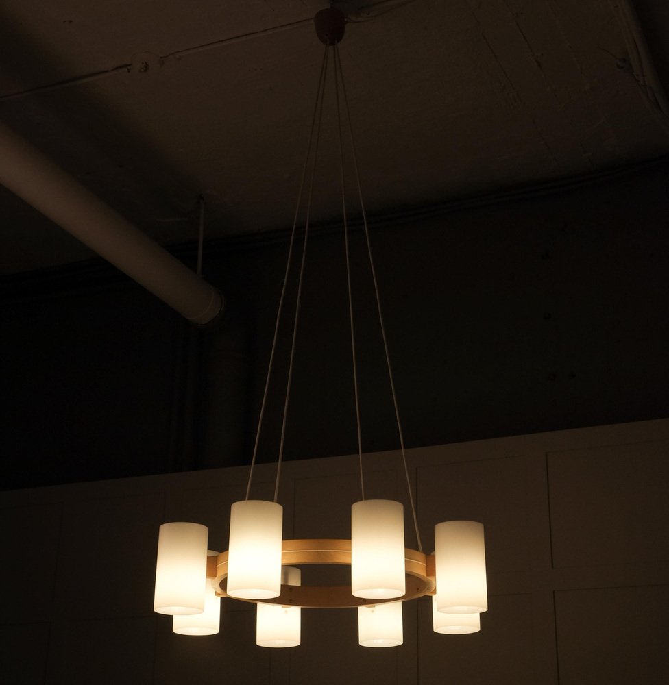 Hanging Lamp by Uno & Östen Kristiansson for Luxus, 1960s