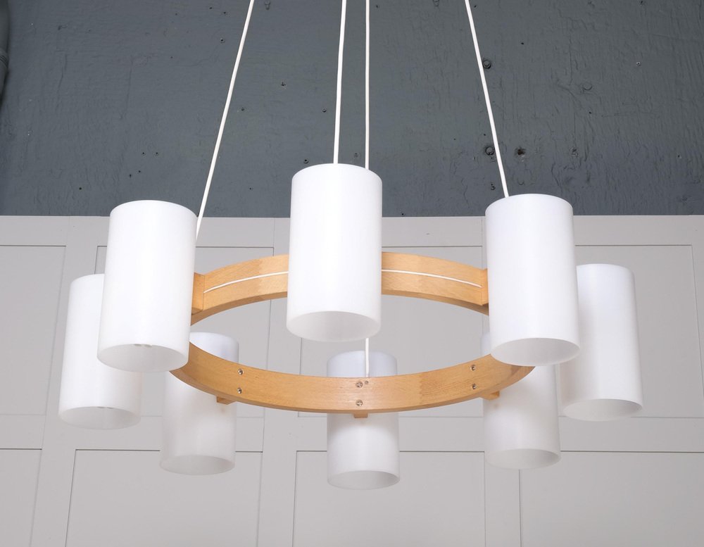 Hanging Lamp by Uno & Östen Kristiansson for Luxus, 1960s