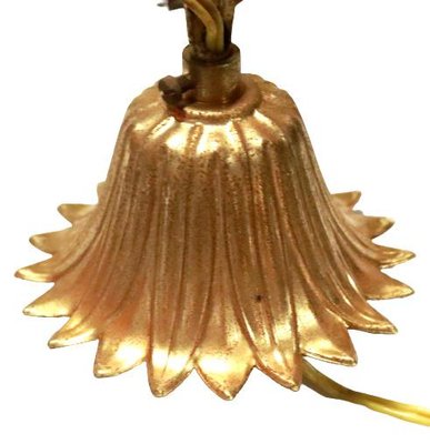 Hanging Lamp in Brass with Frosted Iced Glass-FYZ-1322697