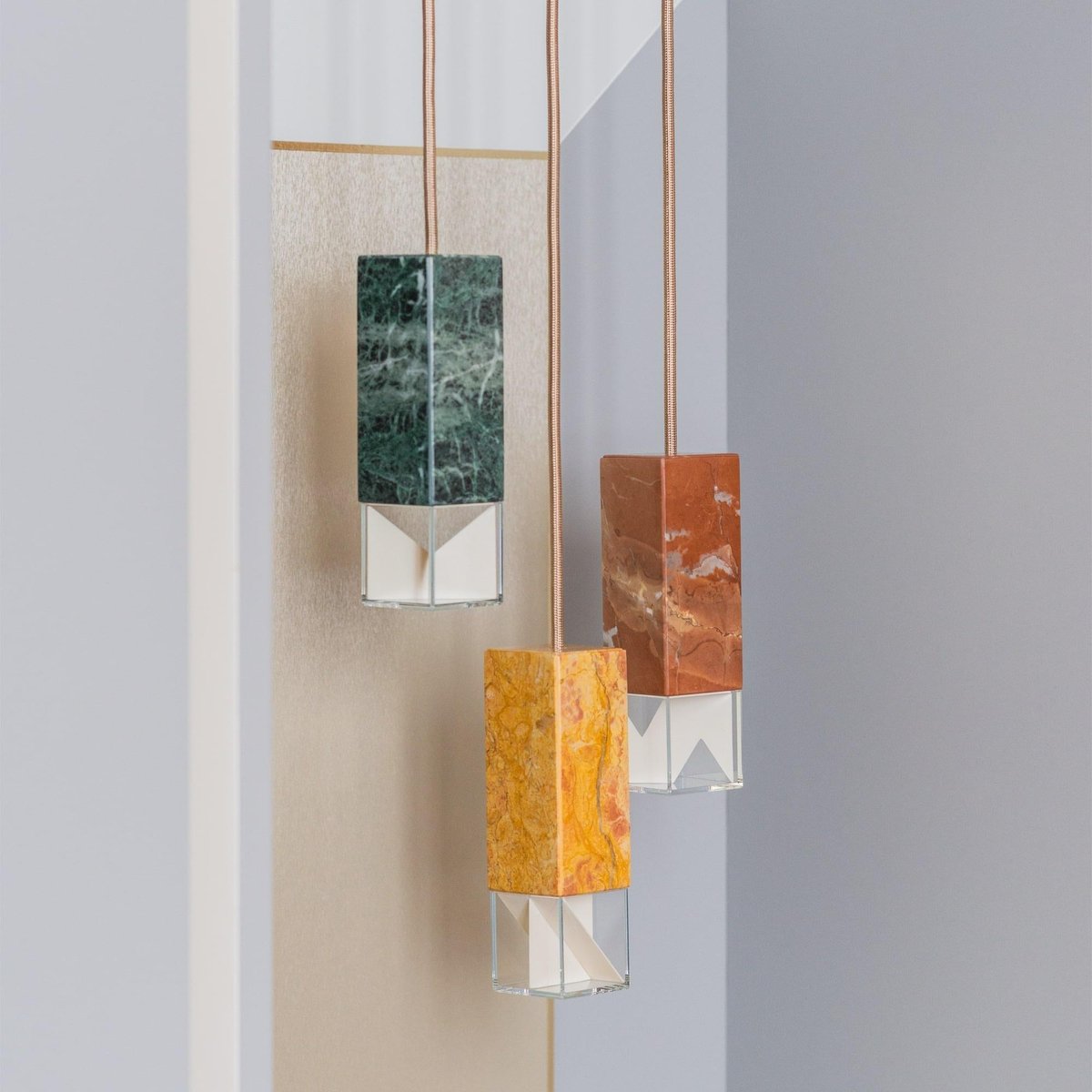 Hanging Lamp in Color Edition by Formaminima