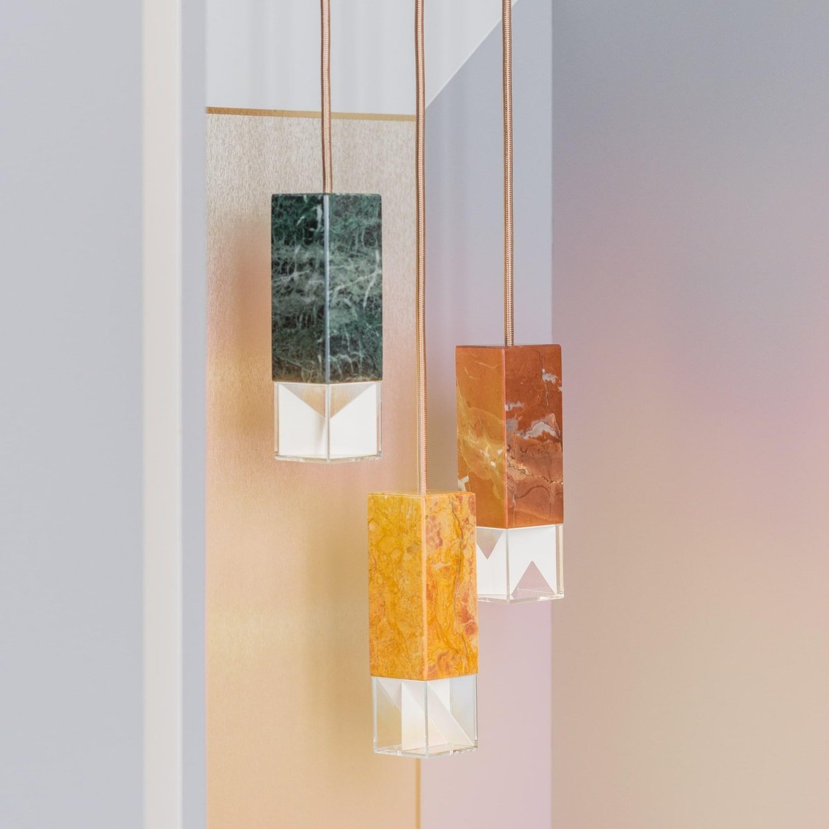 Hanging Lamp in Color Edition by Formaminima