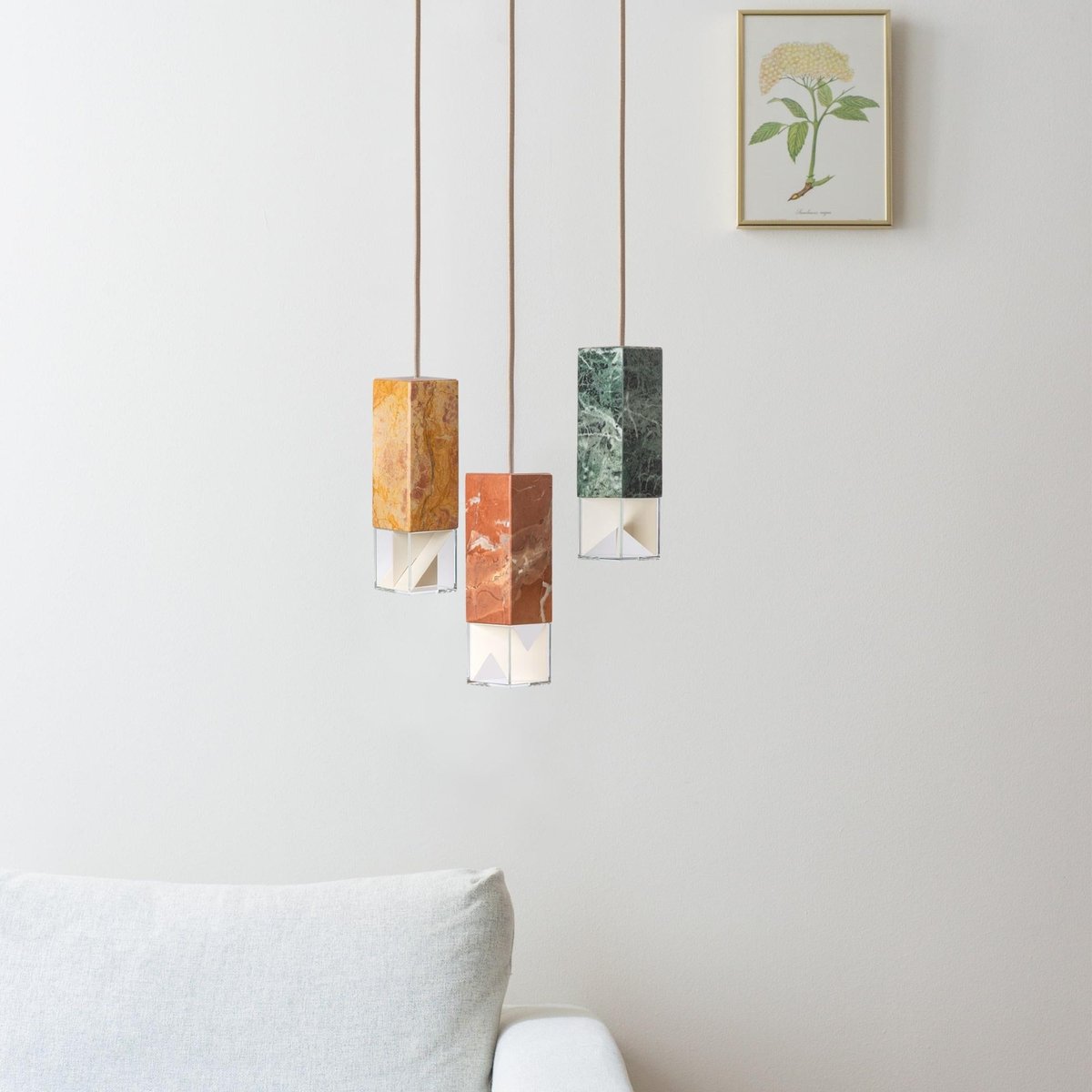 Hanging Lamp in Color Edition by Formaminima