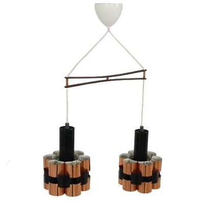 Hanging Lamp in Copper by Werner Schou for Coronell-FYZ-1322713