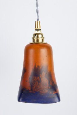 Hanging Lamp in Glass Paste, 1900s-WFS-744996