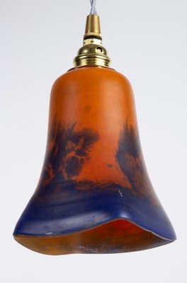 Hanging Lamp in Glass Paste, 1900s-WFS-744996