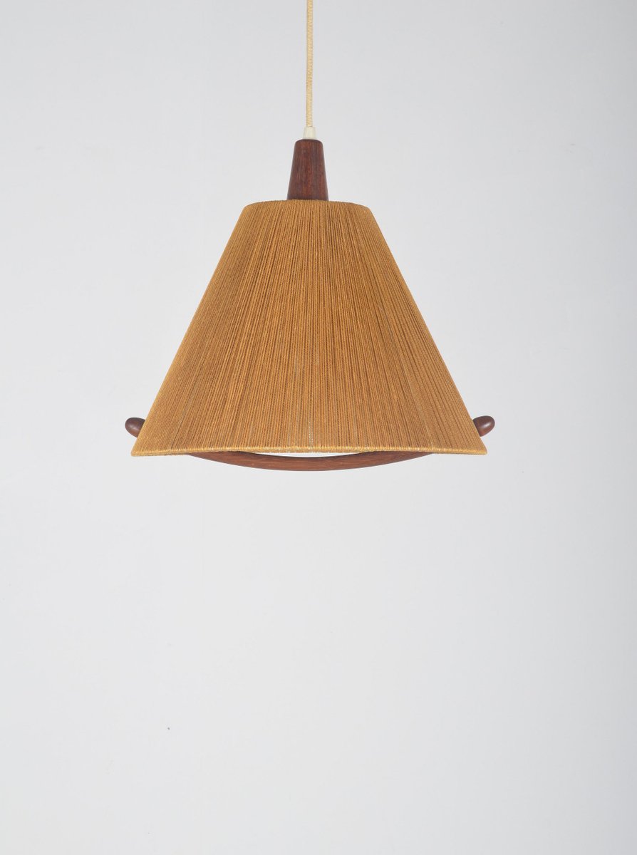 Hanging Lamp Model 324 attributed to Temde Leuchten, 1960s