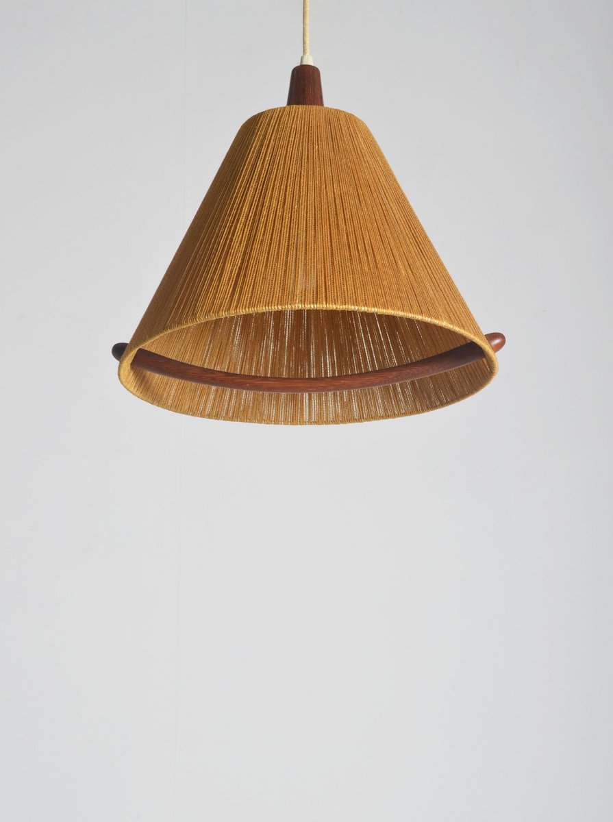 Hanging Lamp Model 324 attributed to Temde Leuchten, 1960s