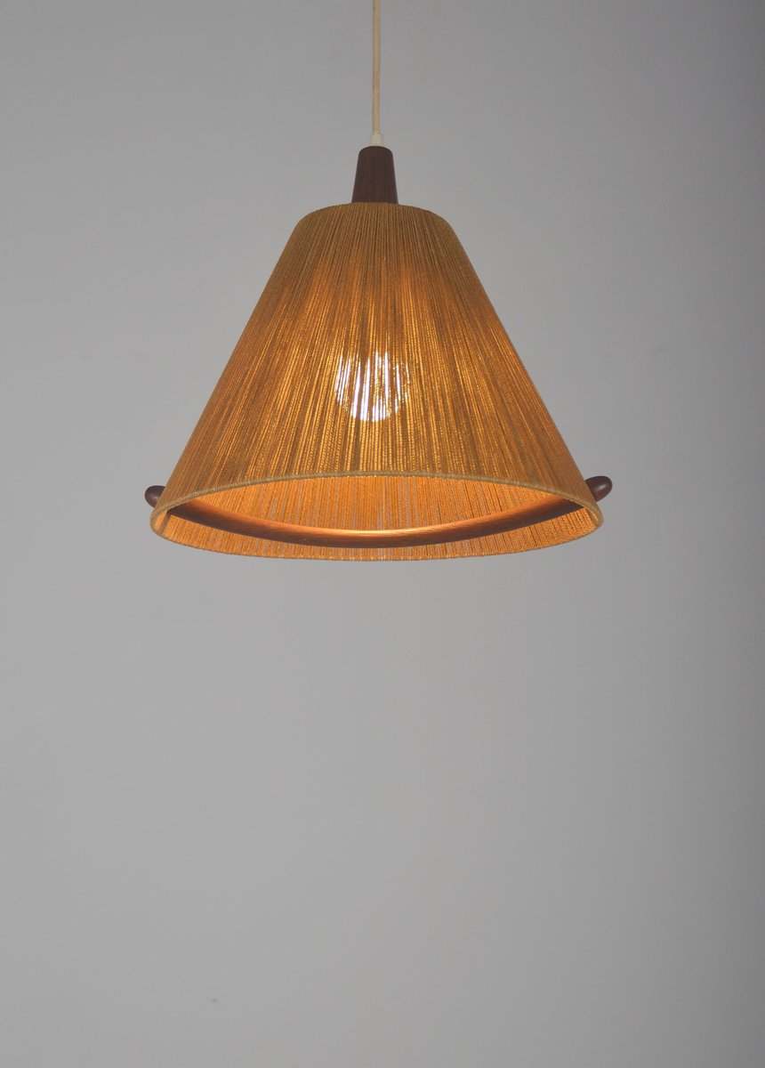 Hanging Lamp Model 324 attributed to Temde Leuchten, 1960s