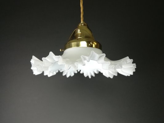 Hanging Lamp with Brass Ceiling Rosette-KDB-1358161