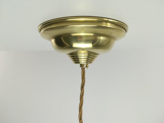 Hanging Lamp with Brass Ceiling Rosette-KDB-1358161