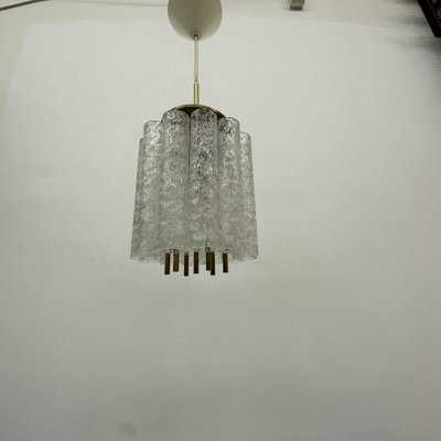 Hanging Lamp with Glass Cylinders from Doria Leuchten, 1970s-BGP-1694646