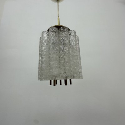 Hanging Lamp with Glass Cylinders from Doria Leuchten, 1970s-BGP-1694646