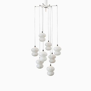 Hanging Lamp with Glass Shades-SPD-919589